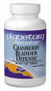 Cranberry Bladder Defense 30 tabs from PLANETARY FORMULAS