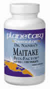 Dr. Nanba's Maitake Beta-Factor 60 Tabs from PLANETARY FORMULAS