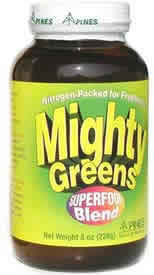 Mighty Greens Superfood Blend 4 oz from PINES WHEAT GRASS