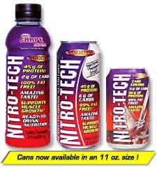 NITRO-TECH VANILLA 2LB 2 LB from MUSCLETECH