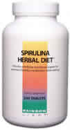 Spirulina Herbal Diet & Cleansing 180 tabs from RAINBOW LIGHT