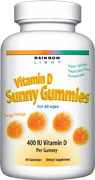 Vitamin D Sunny Gummies 60 chews from RAINBOW LIGHT