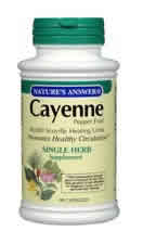 Cayenne Pepper Fruit 90 caps from NATURE'S ANSWER