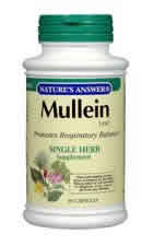 NATURE'S ANSWER: Mullein Leaf 90 caps
