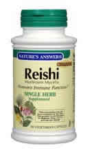 Reishi Mushroom Mycelia 90 vegicaps from NATURE'S ANSWER