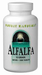 Alfalfa 10 Grain 648 mg 250 tabs from SOURCE NATURALS