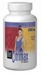 Diet CitriMax 1000 mg 45 tabs from SOURCE NATURALS