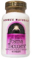 Positive Thoughts 45 tabs from SOURCE NATURALS