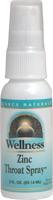 Wellness Zinc Throat Spray 2 fl oz from SOURCE NATURALS