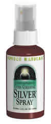 Ultra Colloidal Silver Throat Spray 10 ppm 1 fl oz from SOURCE NATURALS