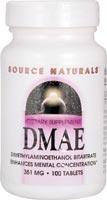 DMAE 351 mg 50 tabs from SOURCE NATURALS