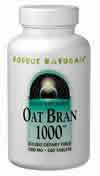 Oat Bran 1000 Soluble Fiber 120 tabs from SOURCE NATURALS