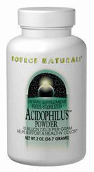 Freeze-Stabilized Acidophilus  300 mg 60 caps from SOURCE NATURALS