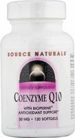 Coenzyme Q10 w/Bioperine 30 mg 120 sg from SOURCE NATURALS