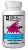 Cartilade powder (6.55cc scoop) 200 grams from SOURCE NATURALS
