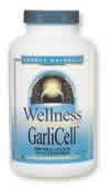 Wellness GarliCell 45 tabs from SOURCE NATURALS