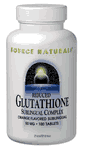Glutathione Complex 50 mg 50 tabs from SOURCE NATURALS