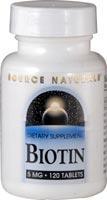 Biotin 5 mg 60 from SOURCE NATURALS