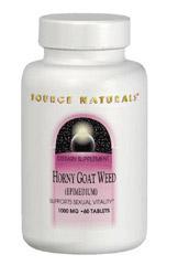 Horny Goat Weed 1000 mg 60 tabs from SOURCE NATURALS
