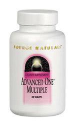 Advanced-One Multiple 30 tabs from SOURCE NATURALS