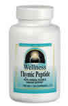 Wellness Thymic Peptide Non-Animal Source 100 mg 20 tabs from SOURCE NATURALS