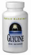Glycine 1gm 100 caps from SOURCE NATURALS