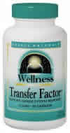 Wellness Transfer Factor 12.5MG 30 caps from SOURCE NATURALS