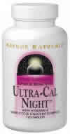 Ultra Cal Night with Vitamin K 240 tabs from SOURCE NATURALS
