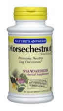 Horsechestnut Seed Standardized 90 vegicaps from NATURE'S ANSWER