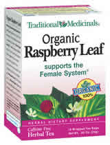 Raspberry Leaf Tea 16 bags from TRADITIONAL MEDICINALS TEAS