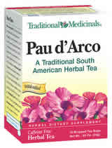 Pau D'Arco Tea 16 bags from TRADITIONAL MEDICINALS TEAS