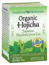 Organic Hojicha Roasted Green Tea 16 bags from TRADITIONAL MEDICINALS TEAS