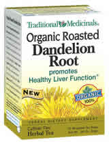 Organic Roasted Dandelion Root 16 bags from TRADITIONAL MEDICINALS TEAS