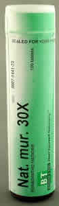 Natrum Muriaticum 30X 100 tabs from BOERICKE & TAFEL