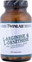 L-Arginine & L-Ornithine 50 caps from TWINLAB