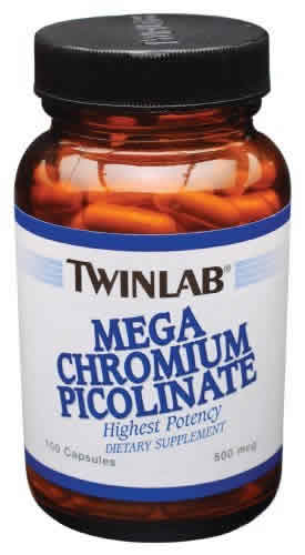 Mega Chromium Picolinate 100 caps from TWINLAB