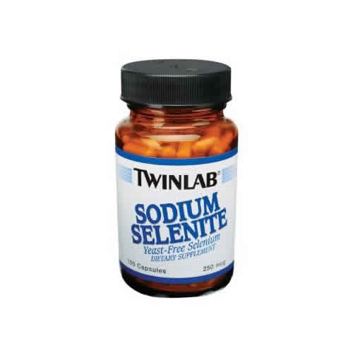 Sodium Selenite 250 mcg 100 caps from TWINLAB
