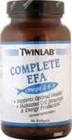 Complete EFA 90 softgels from TWINLAB