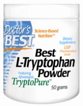 Best L-Tryptophan Powder 50 Grams from Doctors Best