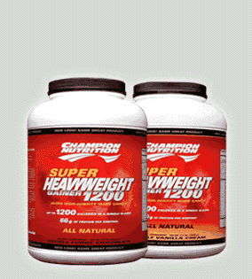 SUPER HVYWT GAINER VAN 6.6LB 6.6 lb from CHAMPION NUTRITION