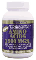 AMINO ACID 1900MG 150TABS 150 tabs from GENESIS NUTRITION PRODUCTS