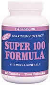 SUPER 100 FORMULA 60TABS 60 tabs from GENESIS NUTRITION PRODUCTS
