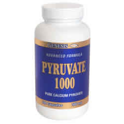 PYRUVATE 1000 120CAPS 120 caps from GENESIS NUTRITION PRODUCTS