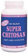SUPER CHITOSAN FAT BLCK 120 CP 120 caps from GENESIS NUTRITION PRODUCTS