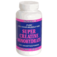 CREATINE 100% PURE 120GM 120 grams from GENESIS NUTRITION PRODUCTS