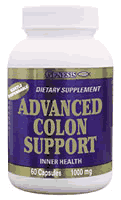 ADVANCED COLON SUPPORT 60CAPS 60 caps from GENESIS NUTRITION PRODUCTS
