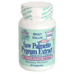 SAW PALMETTO PYGEUM EXTR. 60CP 60 caps from GENESIS NUTRITION PRODUCTS