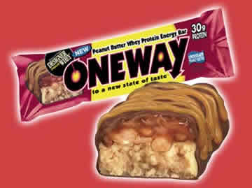 ONEWAY BAR CHOC PNUT BTR 12/BX 12/box from NEXT PROTEINS INTERNATIONAL