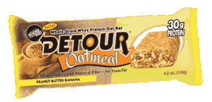 DETOUR OATMEAL BAR PB BAN 12/B 12/box from NEXT PROTEINS INTERNATIONAL