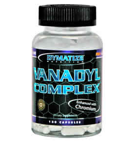 VANADYL COMPLEX 120CAPS 120 caps from DYMATIZE